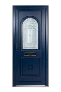 Blue uPVC Door