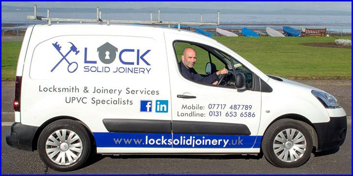 Van of Locksmith in East Lothian